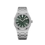 Audemars Piguet Royal Oak 15510ST.OO.1320ST.09 Stainless Steel Green Dial
