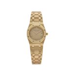 Audemars Piguet Royal Oak Vintage 'Ladies' Yellow Gold Champagne Dial