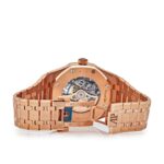Audemars Piguet Royal Oak 15412OR.ZZ.1220OR.01 Double Balance Wheel Openworked Rose Gold Baguette Bezel (2021) - Image 3