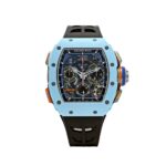 Richard Mille RM 65-01 Automatic Winding Split-Seconds Chronograph Pastel Blue Quartz TPT