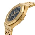 Audemars Piguet Royal Oak 15407BA.OO.1220BA.01 Double Balance Wheel Yellow Gold Openworked Dial - Image 3