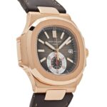 Patek Philippe Nautilus 5980R-001 Chronograph Rose Gold Brown Dial - Image 2