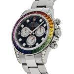 Rolex Daytona 116599RBOW 'Rainbow' White Gold Black Dial Sapphire Bezel - Image 3