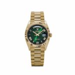 Rolex Day-Date 40 228238 Yellow Gold Green Ombre Roman Numerals Dial (2025)