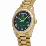 Rolex Day-Date 40 228238 Yellow Gold Green Ombre Roman Numerals Dial (2025) - Image 2