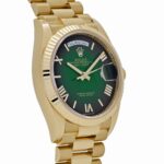 Rolex Day-Date 40 228238 Yellow Gold Green Ombre Roman Numerals Dial (2025) - Image 4